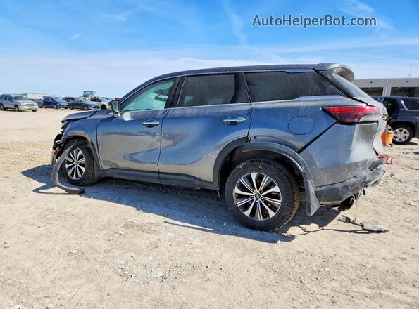 5N1DL1ES3PC346332 2023 INFINITI QX60 Charcoal Задня ліва чверть