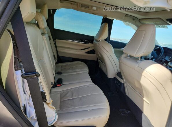 5N1DL1ES3PC346332 2023 INFINITI QX60 Charcoal Вид задньої частини салону