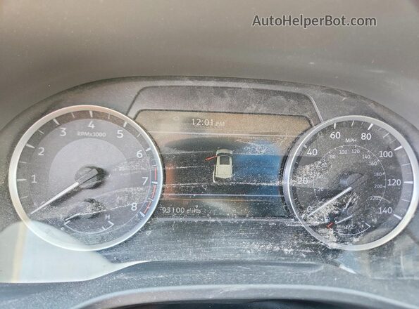 5N1DL1ES3PC346332 2023 INFINITI QX60 Charcoal Вид щитка приладів