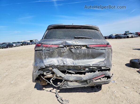 5N1DL1ES3PC346332 2023 INFINITI QX60 Charcoal Вид ззаду