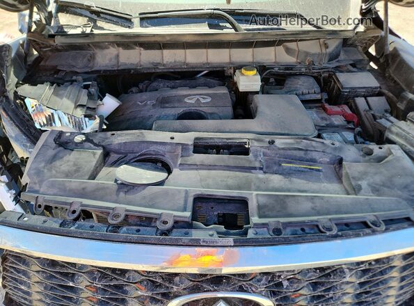 5N1DL1ES3PC346332 2023 INFINITI QX60 Charcoal Вид підкапотного простору