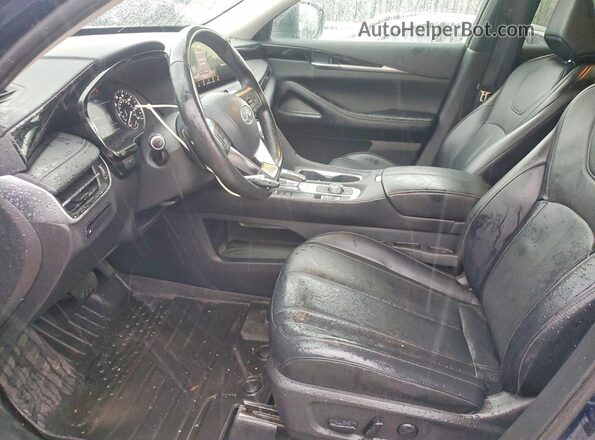 5N1DL1ES7RC357353 2024 INFINITI QX60 Blue წინა სალონის ხედი