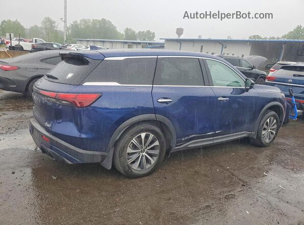 5N1DL1ES7RC357353 2024 INFINITI QX60 Blue უკანა მარჯვენა