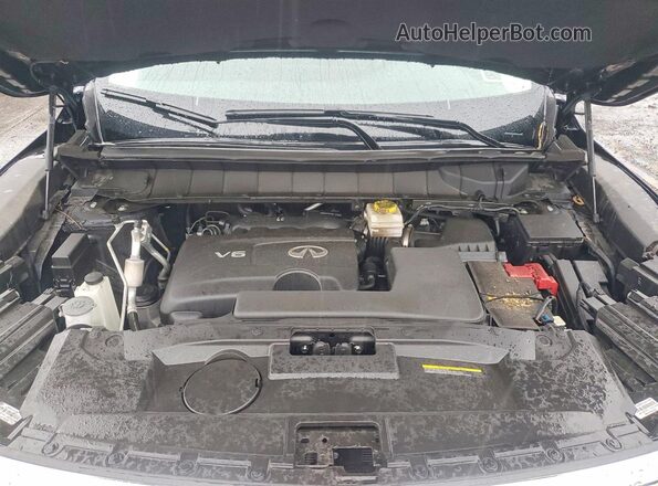 5N1DL1ES7RC357353 2024 INFINITI QX60 Blue ძრავის განყოფილების ხედი