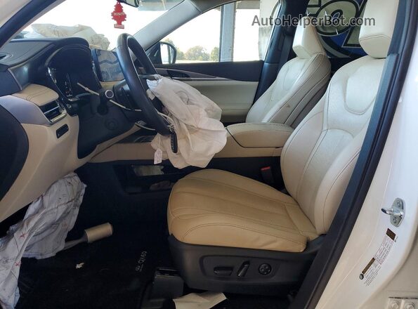 5N1DL1FR0PC352732 2023 INFINITI QX60 White Սալոնի դիմացի տեսք