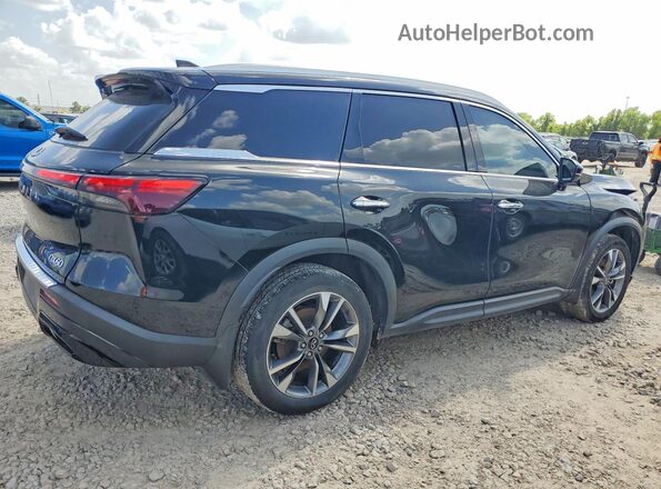 5N1DL1FR6PC363878 2023 INFINITI QX60 Black Rear right