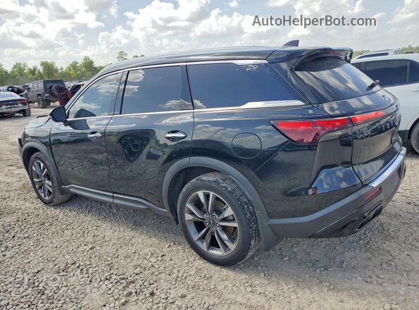 5N1DL1FR6PC363878 2023 INFINITI QX60 Black Rear left