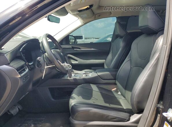 5N1DL1FR6PC363878 2023 INFINITI QX60 Black Front interior view