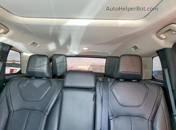 5N1DL1FR6PC363878 2023 INFINITI QX60 Black Rear seats view