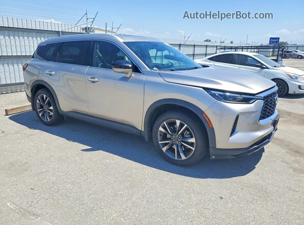 5N1DL1FR7PC376073 2023 INFINITI QX60 Silver Front right