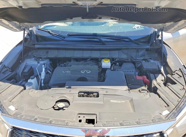 5N1DL1FR7PC376073 2023 INFINITI QX60 Silver Engine compartment view