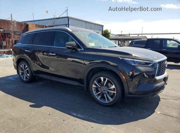 5N1DL1FRXRC356192 2024 INFINITI QX60 Black Առջևի աջ