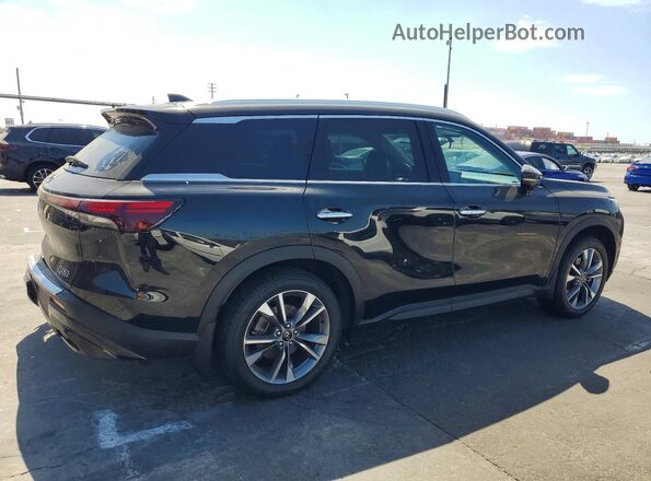 5N1DL1FRXRC356192 2024 INFINITI QX60 Black Հետևի աջ