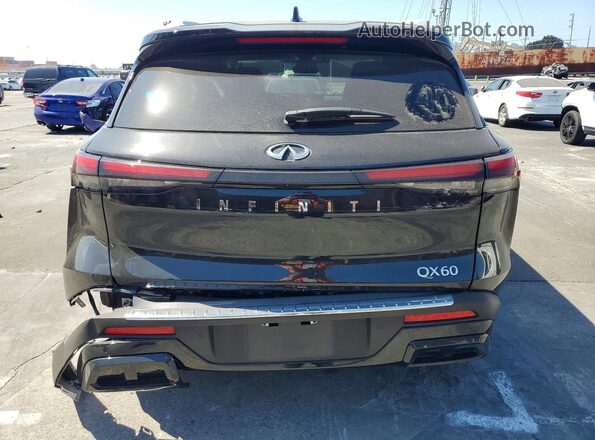 5N1DL1FRXRC356192 2024 INFINITI QX60 Black Հետևի տեսք