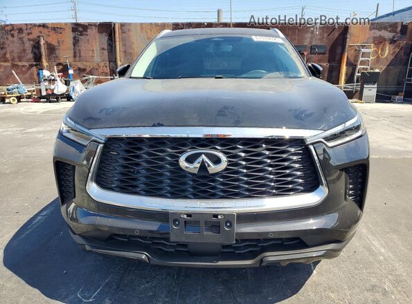 5N1DL1FRXRC356192 2024 INFINITI QX60 Black Դիմացի տեսք