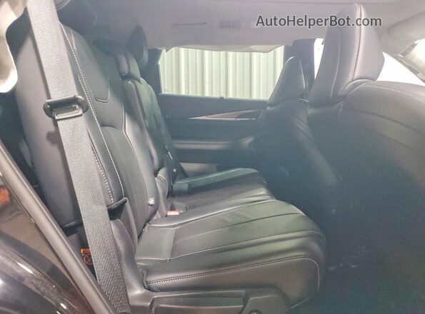 5N1DL1FS1PC356520 2023 INFINITI QX60 Черный Вид задней части салона