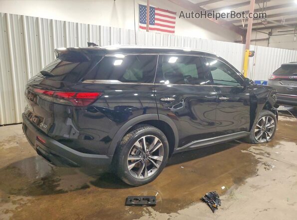 5N1DL1FS1PC356520 2023 INFINITI QX60 Черный Задняя правая четверть