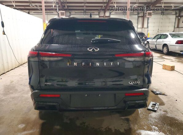 5N1DL1FS1PC356520 2023 INFINITI QX60 Черный Вид сзади