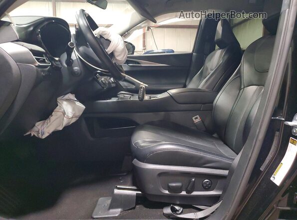 5N1DL1FS1PC356520 2023 INFINITI QX60 Черный Вид салона спереди