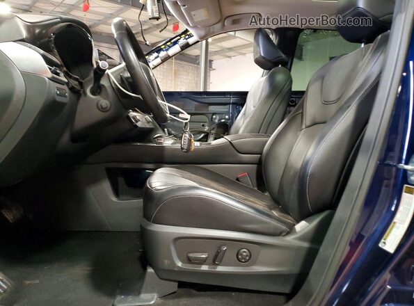 5N1DL1FS1RC342989 2024 INFINITI QX60 Синий Вид салона спереди