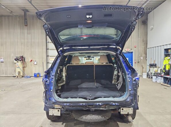 5N1DL1FS3PC364487 2023 INFINITI QX60 Blue Vista trasera