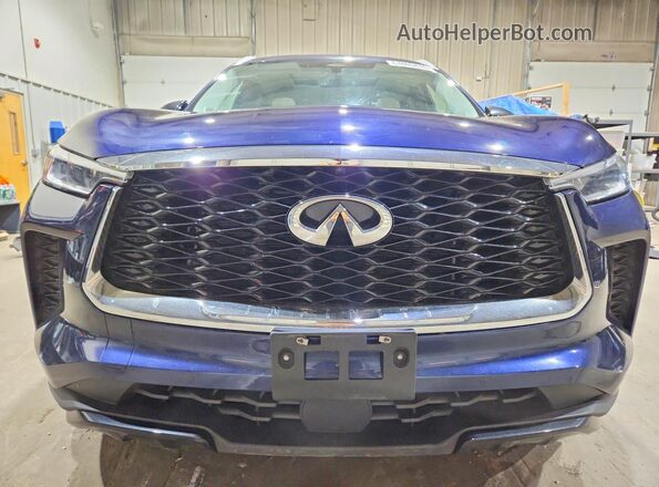 5N1DL1FS3PC364487 2023 INFINITI QX60 Blue Vista frontal