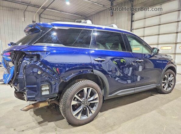 5N1DL1FS3PC364487 2023 INFINITI QX60 Blue Trasero derecho