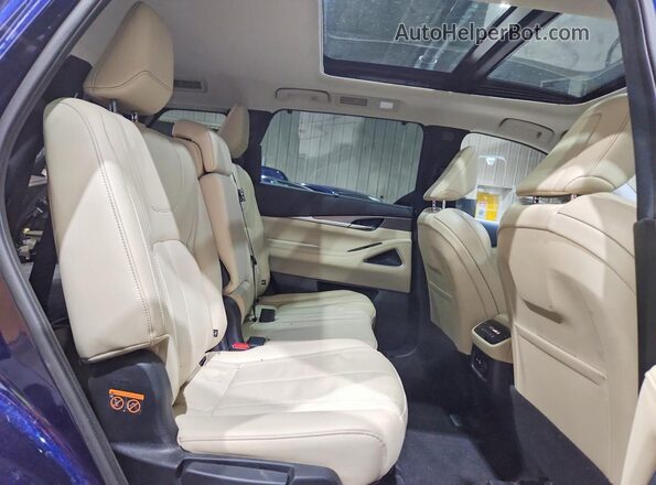 5N1DL1FS3PC364487 2023 INFINITI QX60 Blue Vista interior trasera