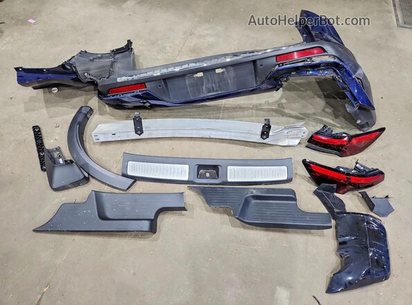 5N1DL1FS3PC364487 2023 INFINITI QX60 Blue Vista de la etiqueta del VIN
