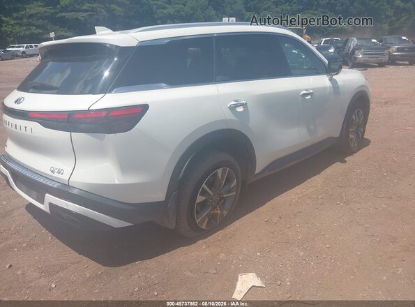 5N1DL1FS5PC374924 2023 INFINITI QX60 Белый Задняя правая четверть