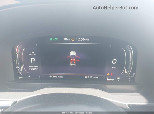 5N1DL1FS5PC374924 2023 INFINITI QX60 Белый Вид задних сидений
