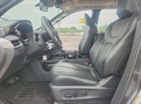 5N1DL1FS8NC333362 2022 INFINITI QX60 Gray წინა სალონის ხედი