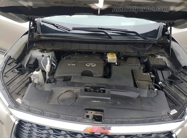 5N1DL1FS8RC330600 2024 INFINITI QX60 Серебряный Вид подкапотного пространства