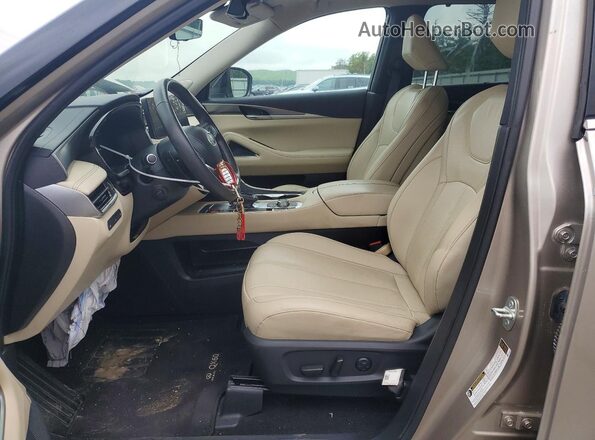 5N1DL1FS8RC330600 2024 INFINITI QX60 Серебряный Вид салона спереди