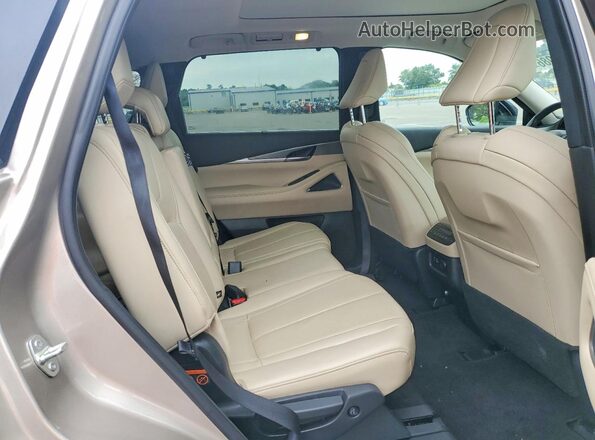 5N1DL1FS8RC330600 2024 INFINITI QX60 Серебряный Вид задней части салона