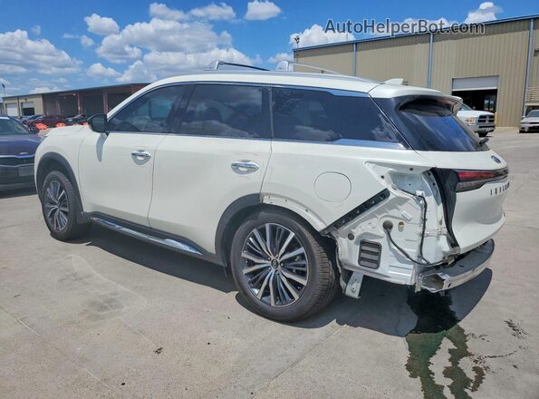 5N1DL1GR6PC333410 2023 INFINITI QX60 White Задня ліва чверть
