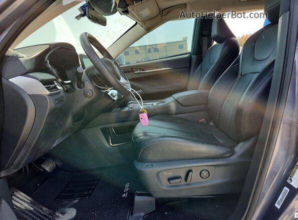 5N1DL1GR6PC345265 2023 INFINITI QX60 Gray Սալոնի դիմացի տեսք