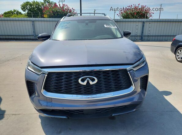 5N1DL1GR6PC345265 2023 INFINITI QX60 Gray Դիմացի տեսք