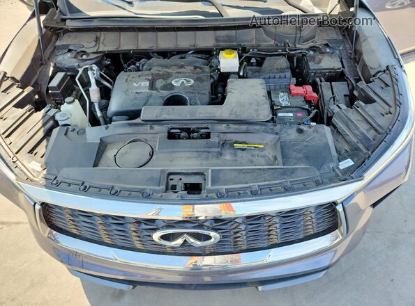 5N1DL1GR6PC345265 2023 INFINITI QX60 Gray Շարժիչի բաժամունքի տեսք
