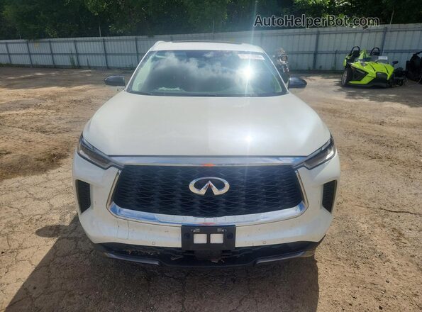 5N1DL1GS2PC351955 2023 INFINITI QX60 White Դիմացի տեսք