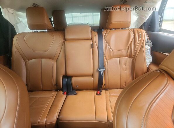 5N1DL1GS2PC351955 2023 INFINITI QX60 White Հետևի նստատեղերի տեսք