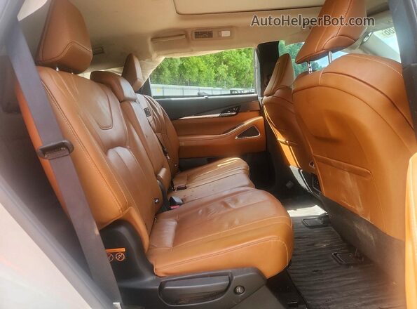 5N1DL1GS2PC351955 2023 INFINITI QX60 White Սալոնի հետևի տեսք