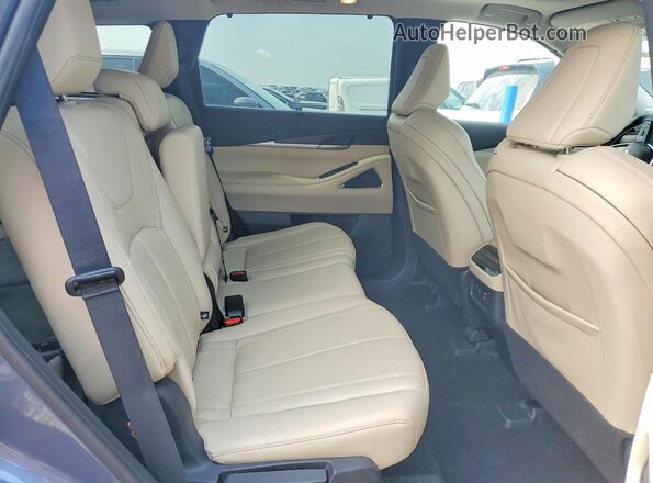 5N1DL1GS3PC371907 2023 INFINITI QX60 Teal Սալոնի հետևի տեսք