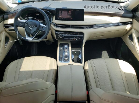5N1DL1GS4RC358828 2024 INFINITI QX60 Gray წინა პანელის ხედი