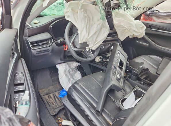 5N1DL1GS5PC346684 2023 INFINITI QX60 White Առջևի վահանակի տեսք