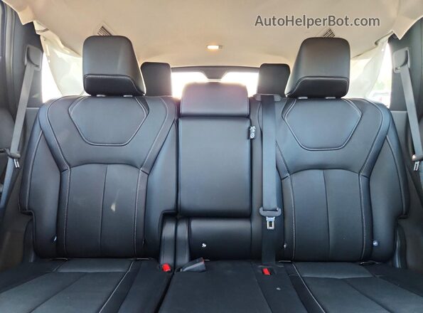 5N1DL1GS8RC350313 2024 INFINITI QX60 Gray Rear seats view