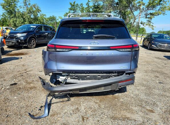 5N1DL1GS8RC350313 2024 INFINITI QX60 Gray Rear view