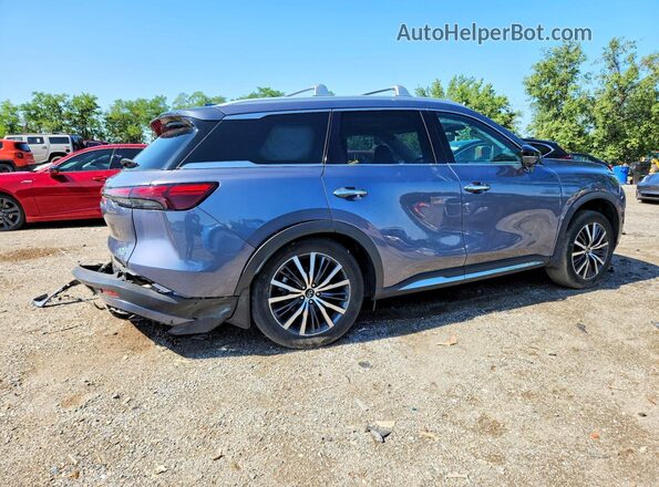 5N1DL1GS8RC350313 2024 INFINITI QX60 Gray Rear right