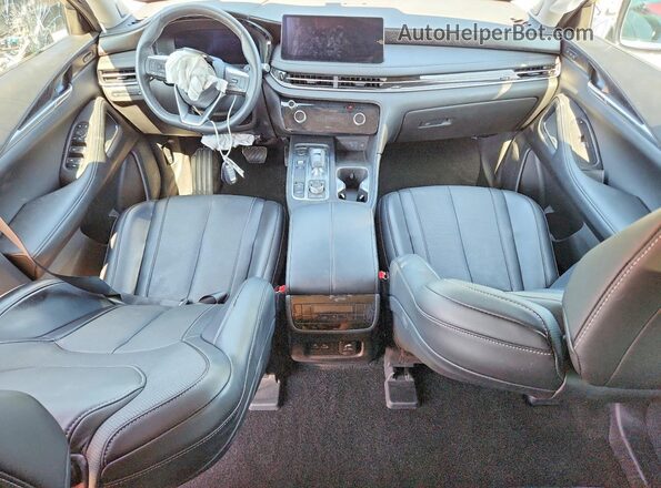5N1DL1GS8RC350313 2024 INFINITI QX60 Gray Dashboard view