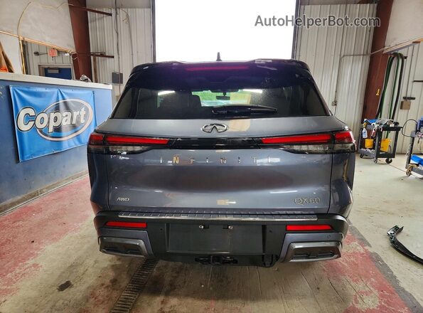 5N1DL1HU9PC367327 2023 INFINITI QX60 Gray Вид ззаду